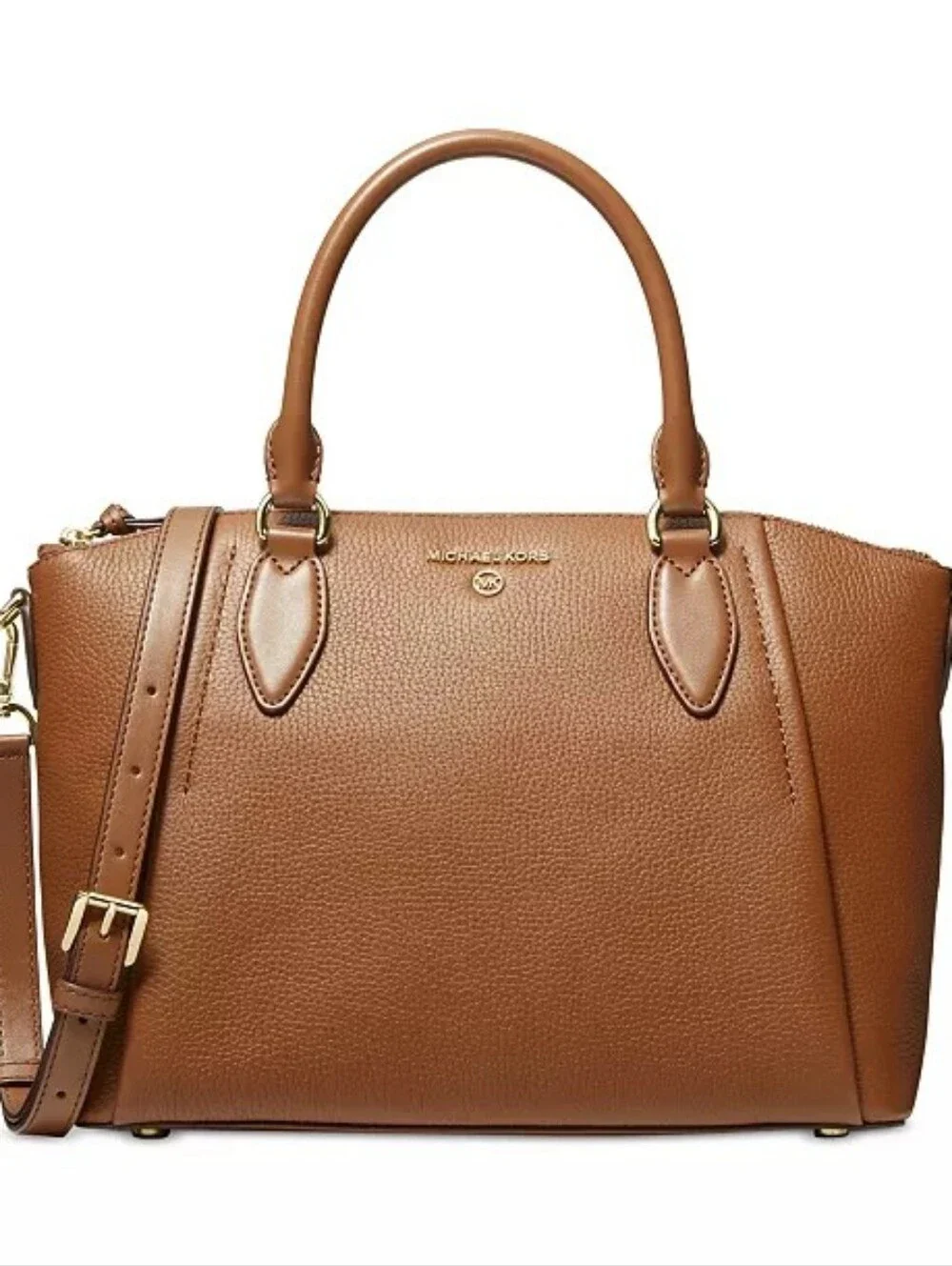 Michael Kors Sienna Leather Brown Bag
